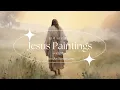 Jesus Art TV Screensaver with over 1 Hour Loop with Soothing Music