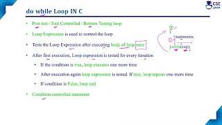 do while loop in c Loop Control Statement Lec 76 C Programming Tutorials