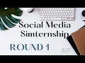 Social Media Simternship - Round 1