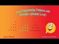 Java programming pattern with Example 2 Nested Loop java pivot