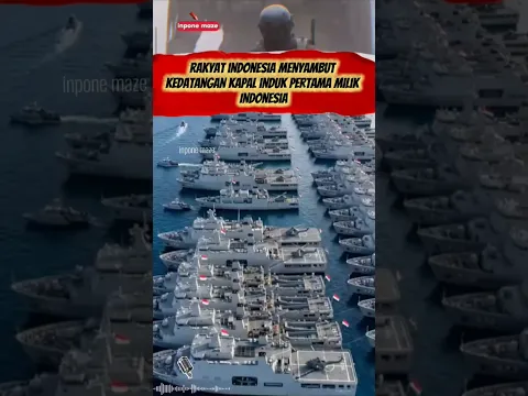 Indonesia Akan Punya Kapal Induk Pertama, Kekuatan Militer Meningkat #militer #tnial #alutsista