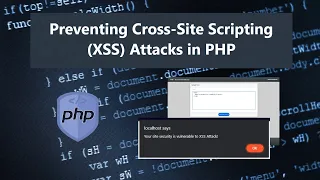 Preventing Cross Site Scripting XSS Attack in PHP DEMO