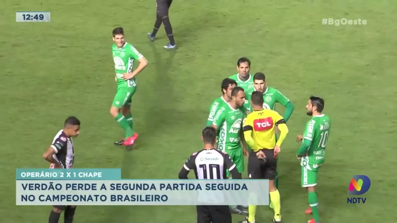 Chapecoense perde para o Operário