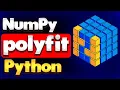 NumPy Polyfit function in Python Module NumPy Tutorial - Part 29