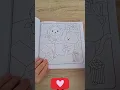 Flip through with me this cute Lazy Kawaii Days coloring book