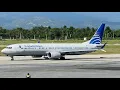TARDE CALUROSA DE OPERACIONES EN EL AEROPUERTO INTERNACIONAL DEL CIBAO