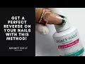 Get a perfect reverse on your nails with this Method LEGACY NAILS