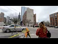 4K CHICAGO Walk W Adams St Monroe St Willis Tower Downtown 04 29 2022