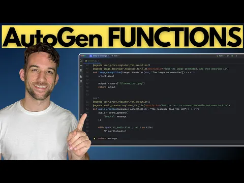 Download MP3 How to Use Functions in AutoGen Tutorial