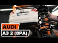 Download Lagu How to change rear springs on AUDI A3 2 (8PA) [TUTORIAL AUTODOC]
