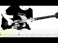 Dirty Boots – Sonic Youth – Bass cover with tabs (4k)