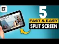 TOP 5 Split Screens in CapCut PC You MUST KNOW NOW Step-By-Step