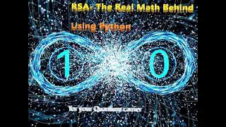 Everything you need in the RSA Cryptosystem using Python