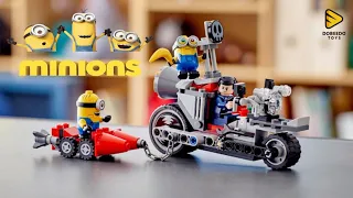 LEGO Minions 75549 - Unstoppable Bike Chase [Unboxing & Speed Build]