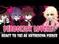 Diabolick Lovers React to Yui as Katherine Pierce |•1/?•| || 2X ||🇧🇷/🇺🇸 || PT,BR/Eng ||