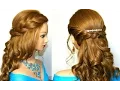 Download Lagu Curly prom hairstyle for medium long hair. Tutorial