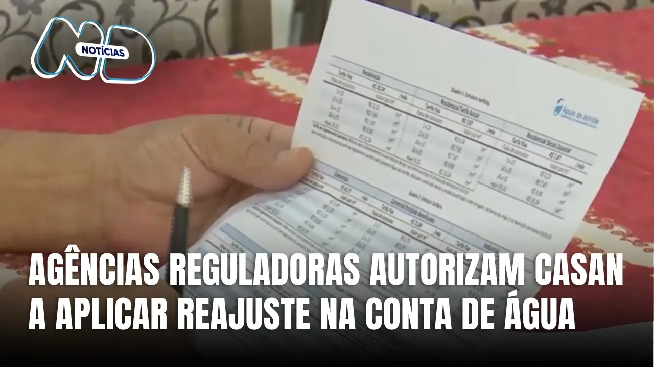 ARESC autoriza aumento na conta de água da CASAN a partir de março