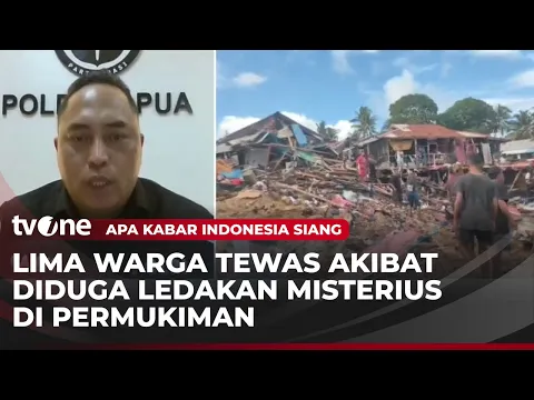 Kronologi Bom Sisa Perang Dunia Meledak dan Menewaskan 5 Orang di Papua