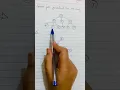 Example-1 Construct Binary Tree from generalised tree Easy and simple