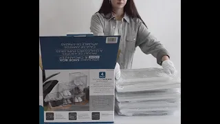 Costco Stackable shoebox organizer