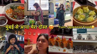 जापानी खाना 🍣 और ऐसी ज्वेलरी की एग्जिबिशन! 😱 | Daily Vlog - Japanese Food + Jewelry Exhibition