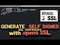 5 Easy Steps to Generate Self Signed SSL Certificate with OpenSSL