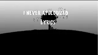 Download Powfu - i never apologized (LYRICS) (ft. two:22) MP3