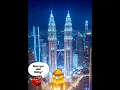 The Petronas Towers go up! #shorts