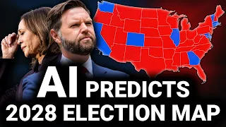 I Asked Grok AI To Predict The 2028 Election Map JAW-DROPPING Results
