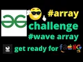 Wave Array Wave Sort Geeksforgeeks Challenge Get Ready For Placement Array