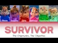 Download Lagu The Chipmunks, The Chipettes – Survivor [Color Coded Lyrics]
