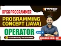 RPSC Programmer Classes JAVA Operator By Bijendra Singh RPSC Syllabus Updates