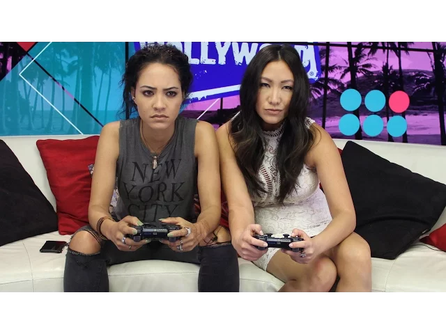 Tristin Mays Teaches How to Do a Sexy Gamer Face!