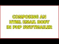 Composing an HTML email body in PHP swiftmailer