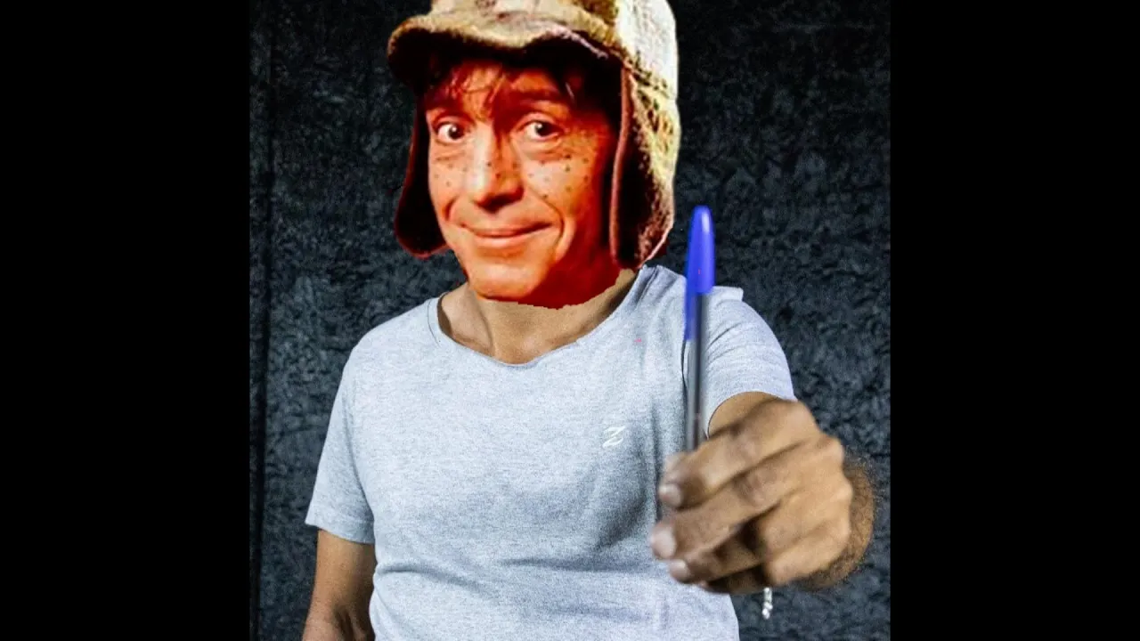 Chaves cantando Caneta azul (IA Cover)