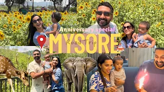 Mysore Road Trip | 3rd Wedding anniversary ❤️ | Malavika Krishnadas |Thejus Jyothi 