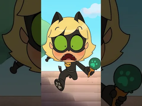 ¡No te vayas! 😱 #ladynoir  #catnoir #ladybug #miraculous #miraculouschibi #miraculousladybug #mlb
