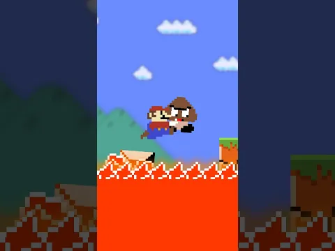 Mario SAVES Goombas?!