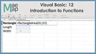 VB 12 Introduction to Functions