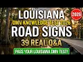 Louisiana DMV Road Signs Practice Test 2026 50 Must-Know Permit Test Questions