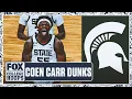 Coen Carr s BEST DUNKS with Michigan State from the 2024-2025 season FOX College Hoops
