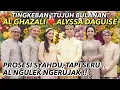 Lagu ALYSSA DAGUISE \u0026 AL GHAZALI TUJUH BULANAN KEHAMILAN .. PROSESI SIRAMAN SYAHDU, AL NGULEK RUJAK