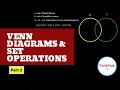 Venn Diagram and Set Operation Part 2 Examples and Word Problems Union Intersection Complement