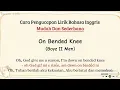 Download Lagu On Bended Knee - Boyz II Men | Cara baca lirik lagu bahasa inggris mudah (easy lyrics)