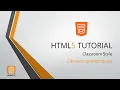HTML5 TUTORIAL ELEMENTS AND ATTRIBUTES 2020 LATEST SERIES TAGLISH CLASSROOM STYLE TUTORIAL