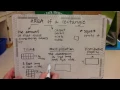 Area of a rectangle tiling multiplication distributive property