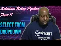 Selenium Python How To Select From A Drop Down