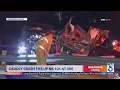 Fatal rollover crash on 101 Freeway closes lanes in Sherman Oaks