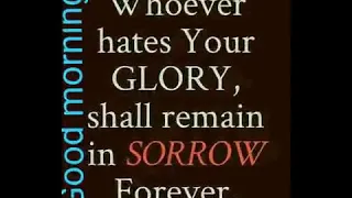 by the grace of god we shall win the battle