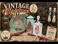 Vintage Christmas Magic 5 Thrifted DIY Makeovers with IOD